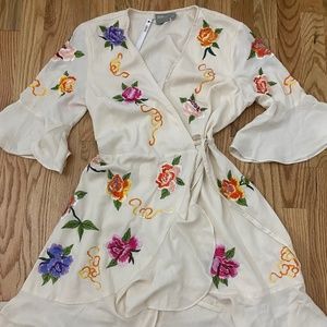 ASOS Floral Wrap Dress